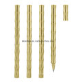 Special Shape Bamboo Joint Gold Plated Metal Pen (LT-C129)